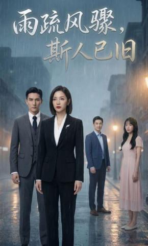 短剧《雨疏风骤，斯人已旧》海报