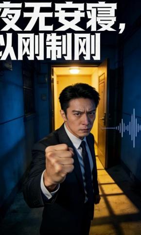 短剧《夜无安寝，以刚制刚》海报