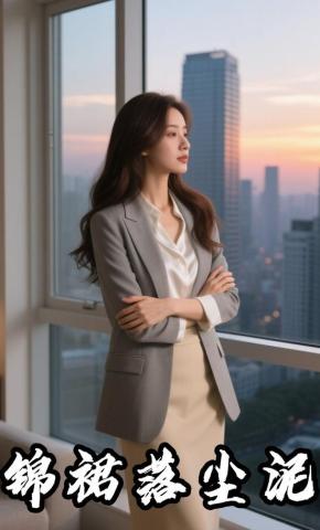 短剧《锦裙落尘泥》海报