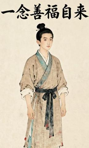 短剧《一念善福自来》海报