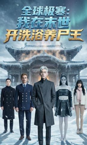短剧《全球极寒：我在末世开洗浴养尸王》海报