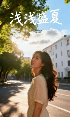 短剧《浅浅盛夏》海报