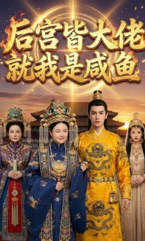 短剧《后宫皆大佬，就我是咸鱼》海报