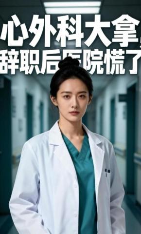 短剧《心外科大拿，辞职后医院慌了》海报