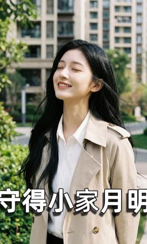 短剧《守得小家月明》海报