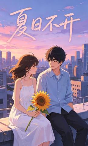 短剧《夏日不开》海报