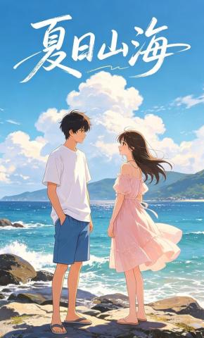 短剧《夏日山海》海报