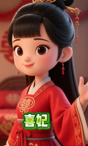 短剧《喜妃》海报