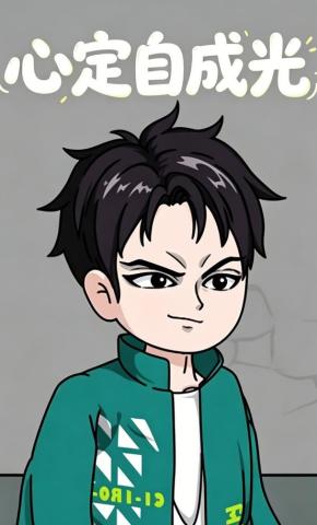 短剧《心定自成光》海报