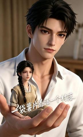 短剧《一袋薯片养活一个村落》海报