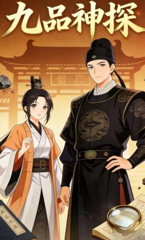 短剧《九品神探》海报