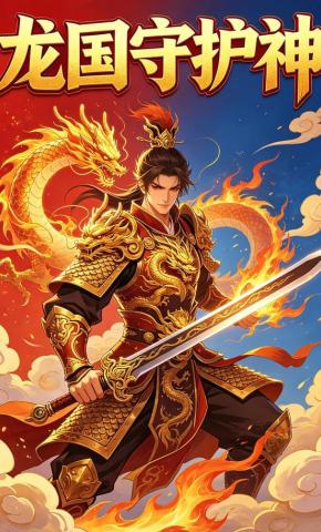 短剧《龙国守护神》海报