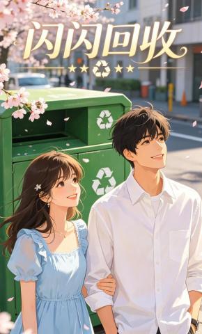 短剧《闪闪回收》海报