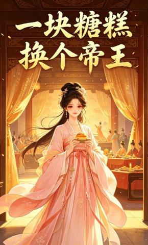 短剧《一块糖糕换个帝王》海报