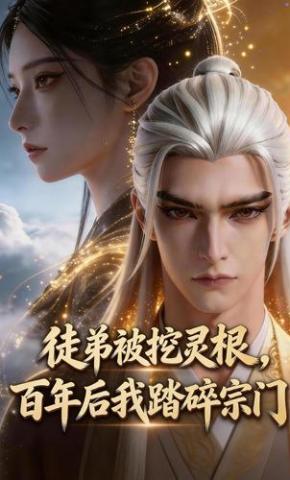 短剧《徒弟被挖灵根，百年后我踏碎宗门》海报