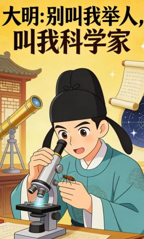 短剧《大明：别叫我举人，叫我科学家》海报