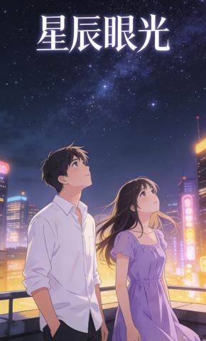 短剧《星辰眼光》海报