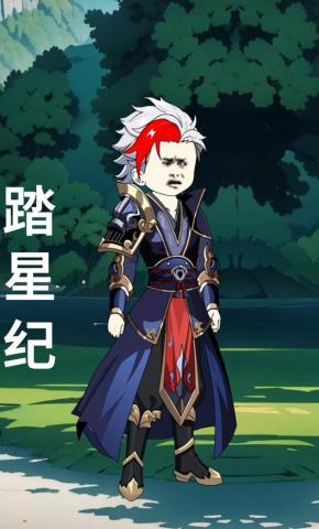 短剧《踏星纪》海报