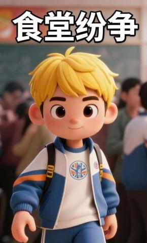 短剧《食堂纷争》海报