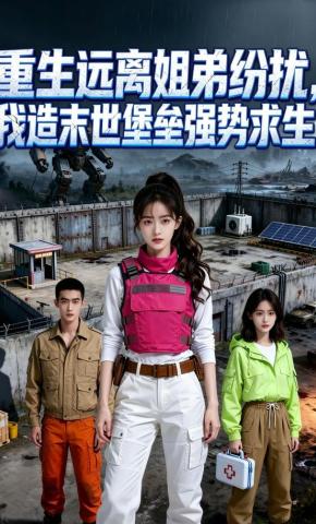 短剧《重生远离姐弟纷扰，我造末世堡垒强势求生》海报