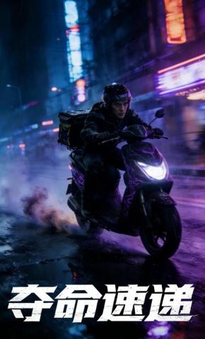 短剧《夺命速递》海报