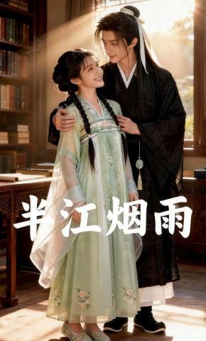 短剧《半江烟雨》海报