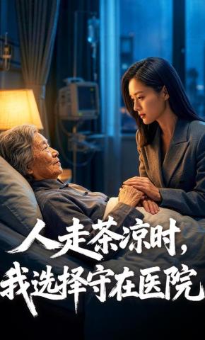 短剧《人走茶凉时，我选择守在医院》海报