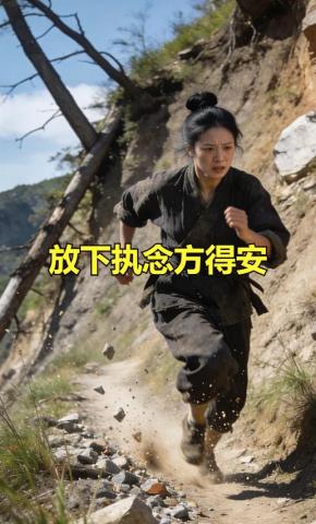 短剧《放下执念方得安》海报