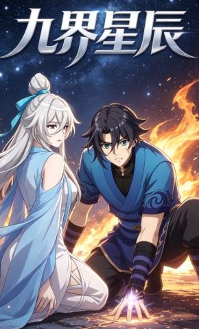 短剧《九界星辰》海报