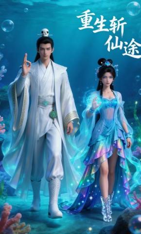 短剧《重生斩仙途》海报