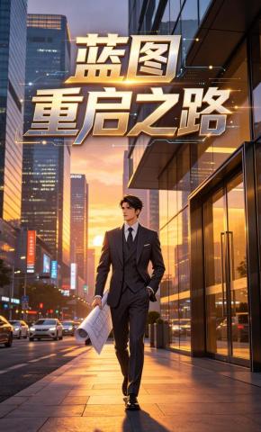 短剧《蓝图重启之路》海报