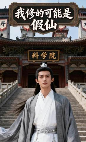 短剧《我修的可能是假仙》海报