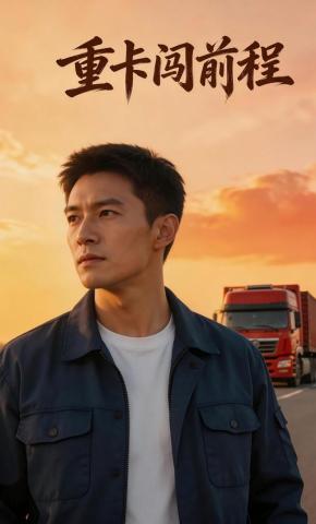 短剧《重卡闯前程》海报