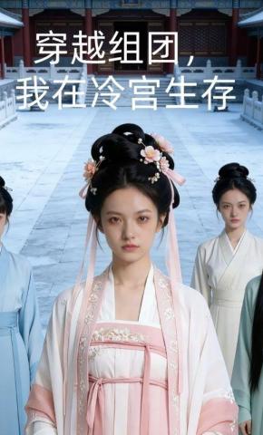 短剧《穿越组团，我在冷宫生存》海报