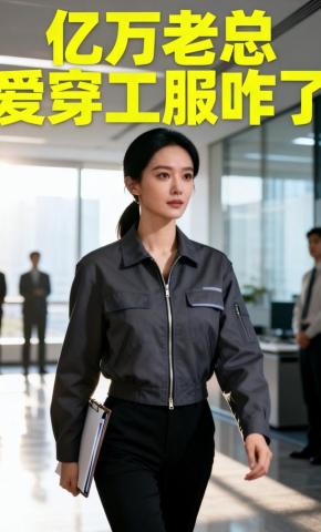 短剧《亿万老总爱穿工服咋了》海报