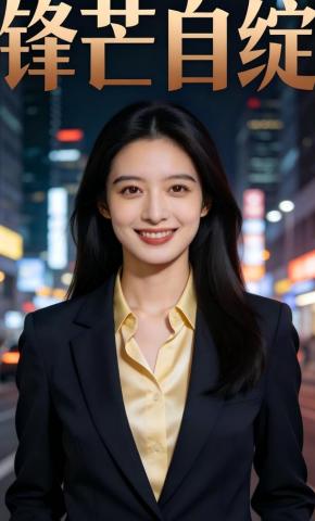 短剧《锋芒自绽》海报
