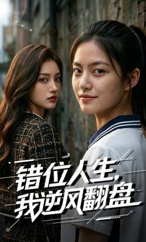 短剧《错位人生，我逆风翻盘》海报