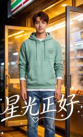 短剧《星光正好》海报