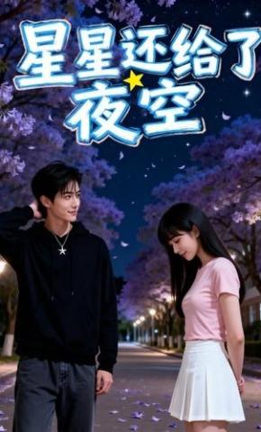 短剧《星星还给了夜空》海报