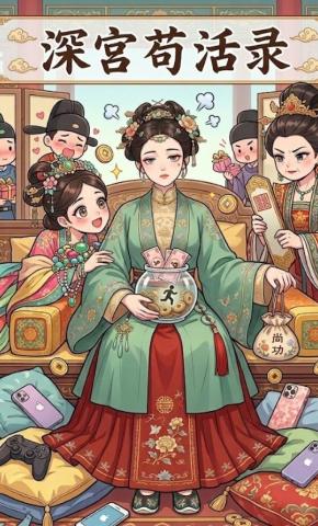 短剧《深宫苟活录》海报