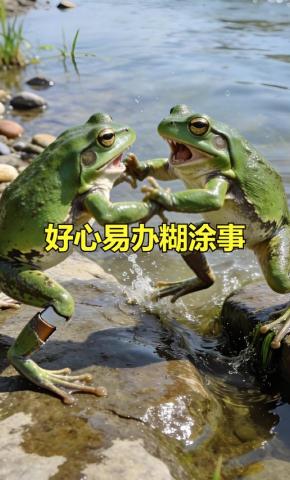 短剧《好心易办糊涂事》海报