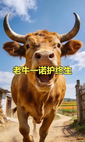 短剧《老牛一诺护终生》海报