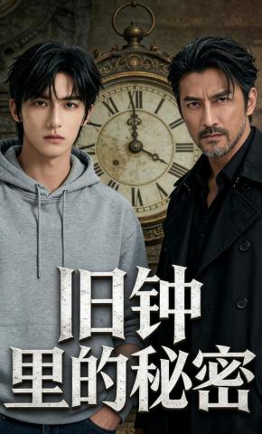 短剧《旧钟里的秘密》海报