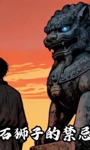 短剧《石狮子的禁忌》海报
