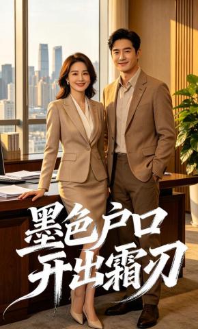 短剧《墨色户口开出霜刃》海报