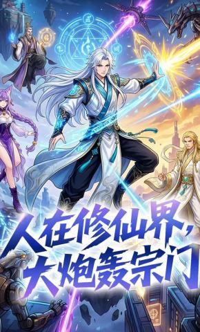 短剧《人在修仙界，大炮轰宗门》海报