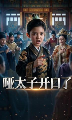 短剧《哑太子开口了》海报