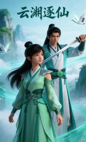 短剧《云渊逐仙》海报