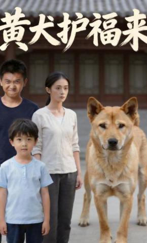 短剧《黄犬护福来》海报