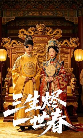 短剧《三生烬一世春》海报